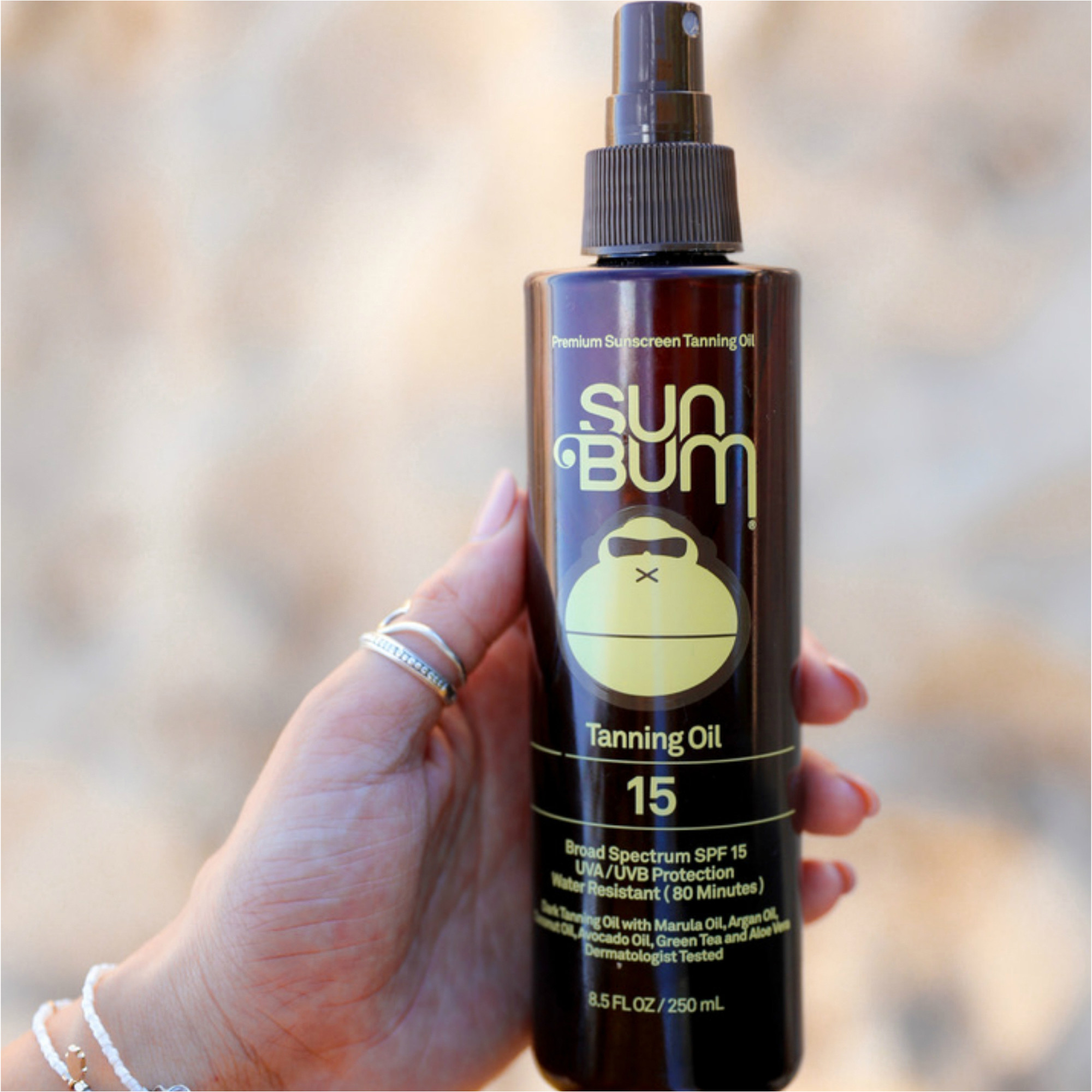 2025 Sun Bum SPF 15 Sunscreen Tanning Oil 250ml SB322432 Accessories Sun Wetsuit Outlet